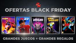 2K llega al Black Friday con descuento del 60% en varios videojuegos