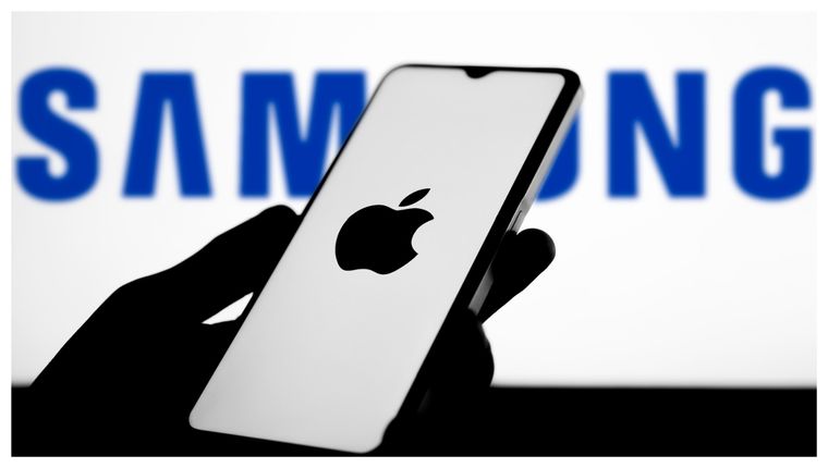 La batalla entre Samsung y Apple continúa intensificándose en 2025.