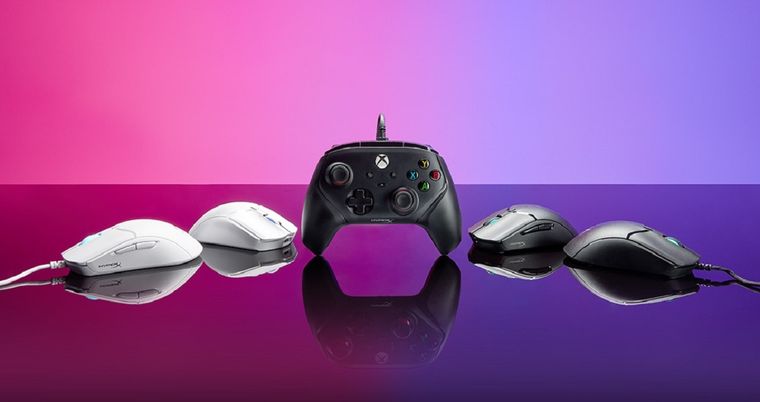 HyperX presentó el mando Xbox con cable Clutch Gladiate y la nueva generación de ratones Haste 2