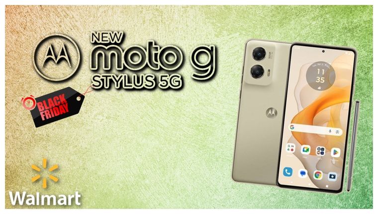 Black Friday y Walmart prácticamente regalan el Motorola Moto G Stylus (2024) si lo compras online