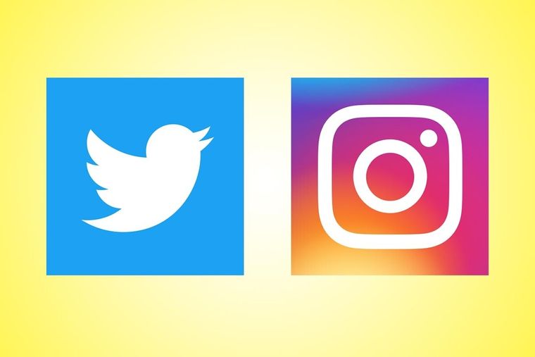 Instagram y Twitter