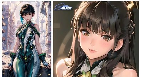 Eve de Stellar Balde se convierte en una persona real gracias a la magia de la IA