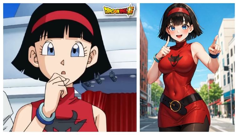 La magia de la IA nos muestra cómo sería la versión live-action de Videl en Dragon Ball Súper