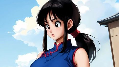 Así se vería Milk de Dragon Ball Z con una armadura saiyajin, según la IA