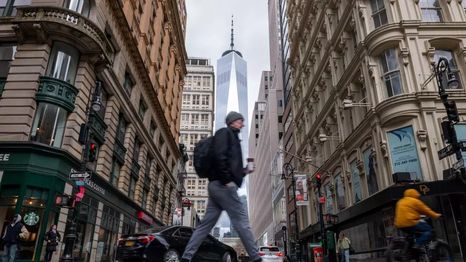 Momentos tensos en Nueva York a causa de un terremoto.