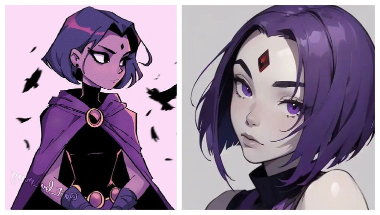 Raven es introducida como una de las integrantes principales de los Teen Titans