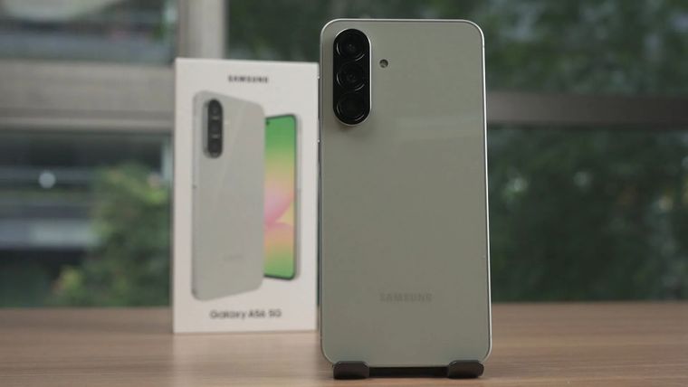 El Samsung Galaxy A56 se convirtió en uno de los teléfonos más vendidos a nivel mundial.