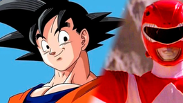 Dragon Ball: Goku se transforma en el Power Ranger Rojo con este increíble fanart