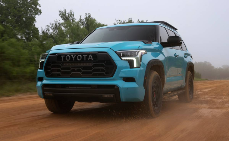 La versión TRD Pro de la Toyota Sequoia 2026 suma equipamiento para conducción off-road. La versión TRD Pro de la Toyota Sequoia 2026 suma equipamiento para conducción off-road. 