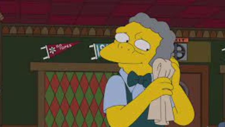 Una IA recreó a Moe de Los Simpson y logró mostrar cómo se vería en carne y hueso