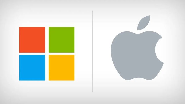 Apple y Microsoft