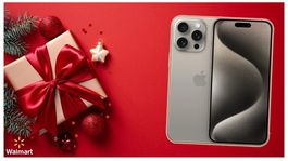 El iPhone 15 Pro Max más accesible esta Navidad en Walmart