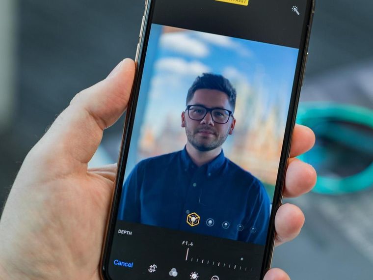 iPhone: modo selfie espejo