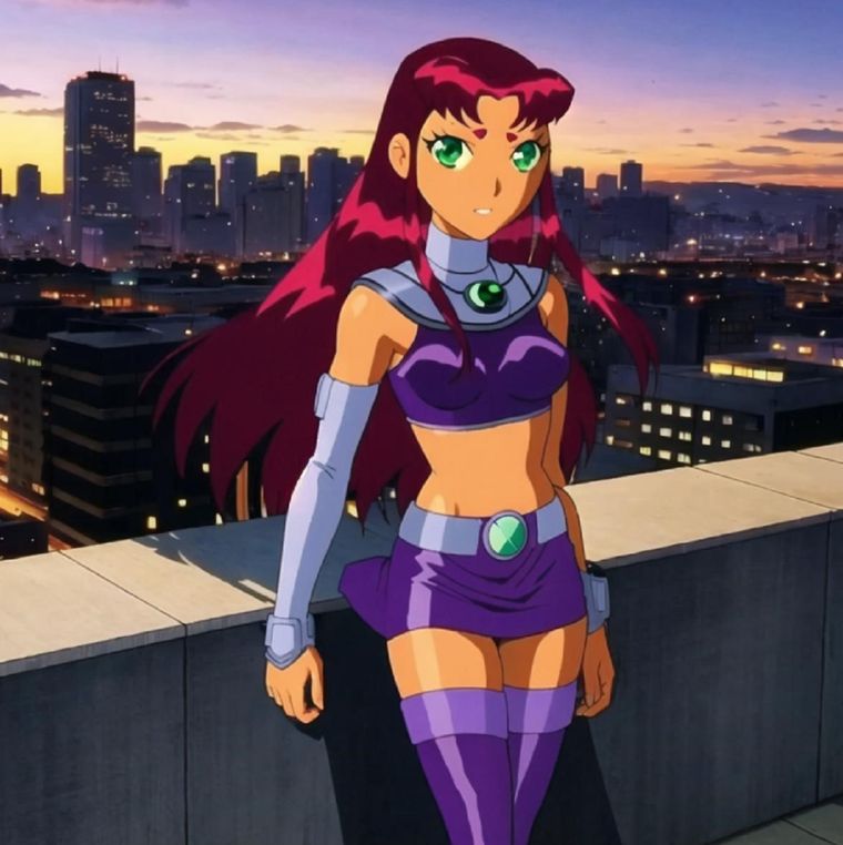 Starfire es una figura emblemática en el universo de DC Comics