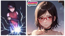 Conoce la versión live-action que la IA ha realizado de Sarada, la kunoichi de la saga Boruto