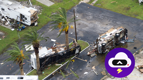 Con esta aplicación podremos ver cuándo habrá un huracán