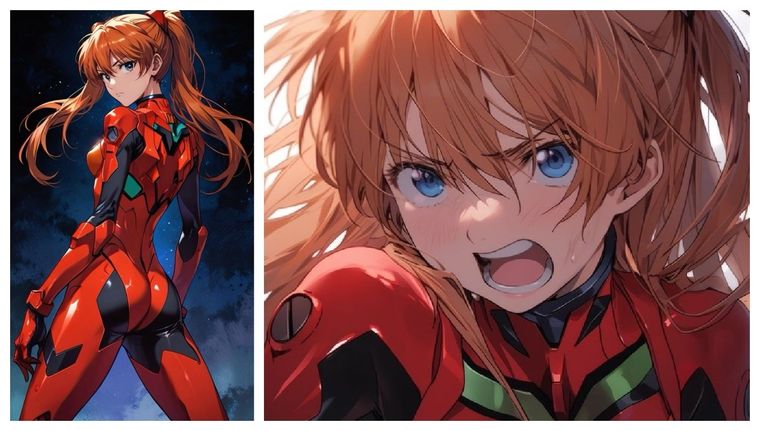 Asuka Langley Soryu entra en escena como la segunda elegida para pilotar un EVA