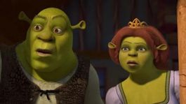 Así se verían los personajes de Shrek en una versión de terror de los 80, según esta inteligencia artificial.