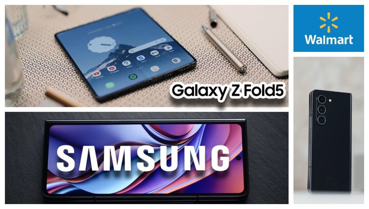 Es la mejor oferta Walmart del año: el Samsung Galaxy Z Fold5 llega con un gran descuento