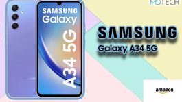 El Samsung Galaxy A34 nunca estuvo más barato que en esta oferta de Amazon