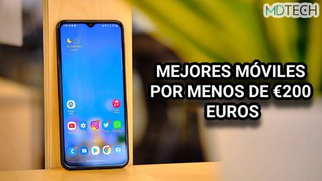 Estos son los 3 teléfonos móviles que puedes comprar por menos de €200 euros