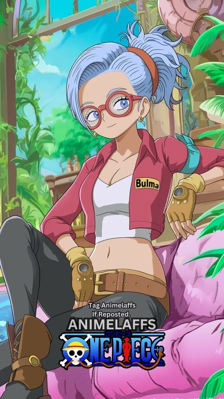 Bulma, la navegante científica en el Grand Line de One Piece. Bulma, la navegante científica en el Grand Line de One Piece.