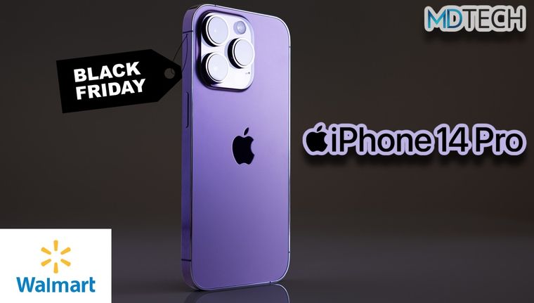 Walmart cierra el Black Friday con el iPhone 14 Pro a precio de regalo