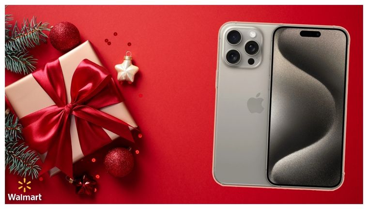 El iPhone 15 Pro Max más accesible esta Navidad en Walmart