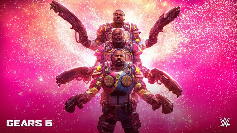 Gears 5 agrega a WWE Wrestling Trio The New Day como personajes jugables