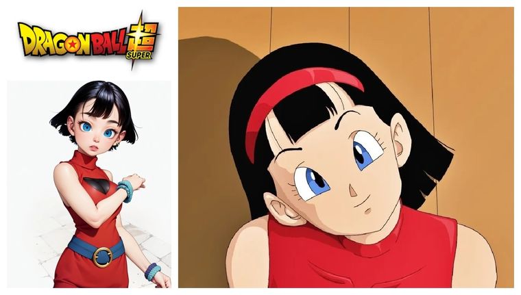 La magia de la IA recrea la versión más bella de Videl en el universo de Dragon Ball Super
