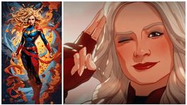 Capitana Marvel debutó con su propia película en 2019, ambientada en los años 90.