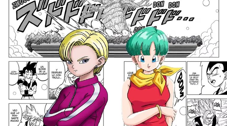 Dragon Ball Z: fanart de la fusión entre Bulma y Androide 18 sorprende a los fans