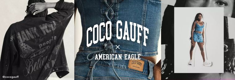 Coco Gauff x American Eagle: la tenista estrella lanza su primera colección de moda