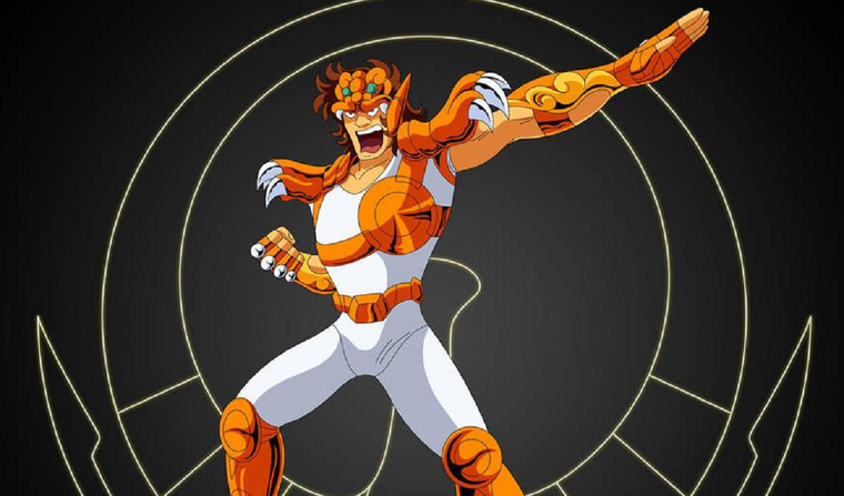 Una IA recreó en versión humana al Caballero del Zodiaco de Bronce, León Menor, y el resultado es sorprendente