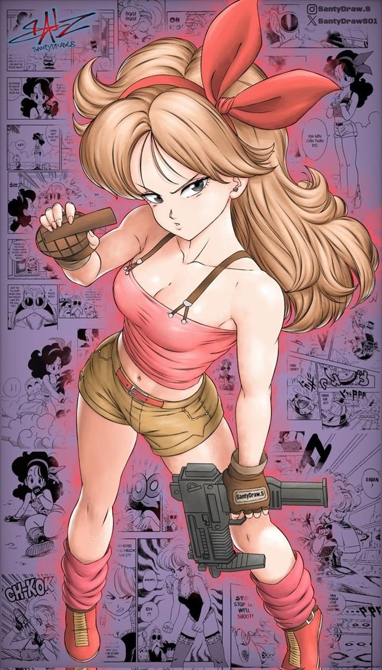 Lunch es una luchadora formidable, capaz de manejar armas de fuego con gran precisión. Lunch es una luchadora formidable, capaz de manejar armas de fuego con gran precisión.