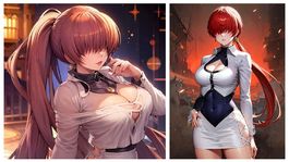 Shermie hace su primera aparición en The King of Fighters 97.