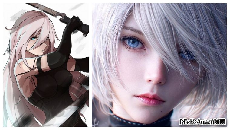 No creerás la versión realista que esta IA creó para A2 de Nier: Automata