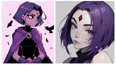 Raven es introducida como una de las integrantes principales de los Teen Titans
