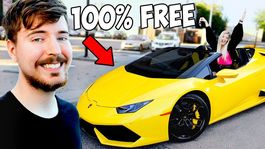 MrBeast fue chofer de Uber por un día y regaló un Lamborghini